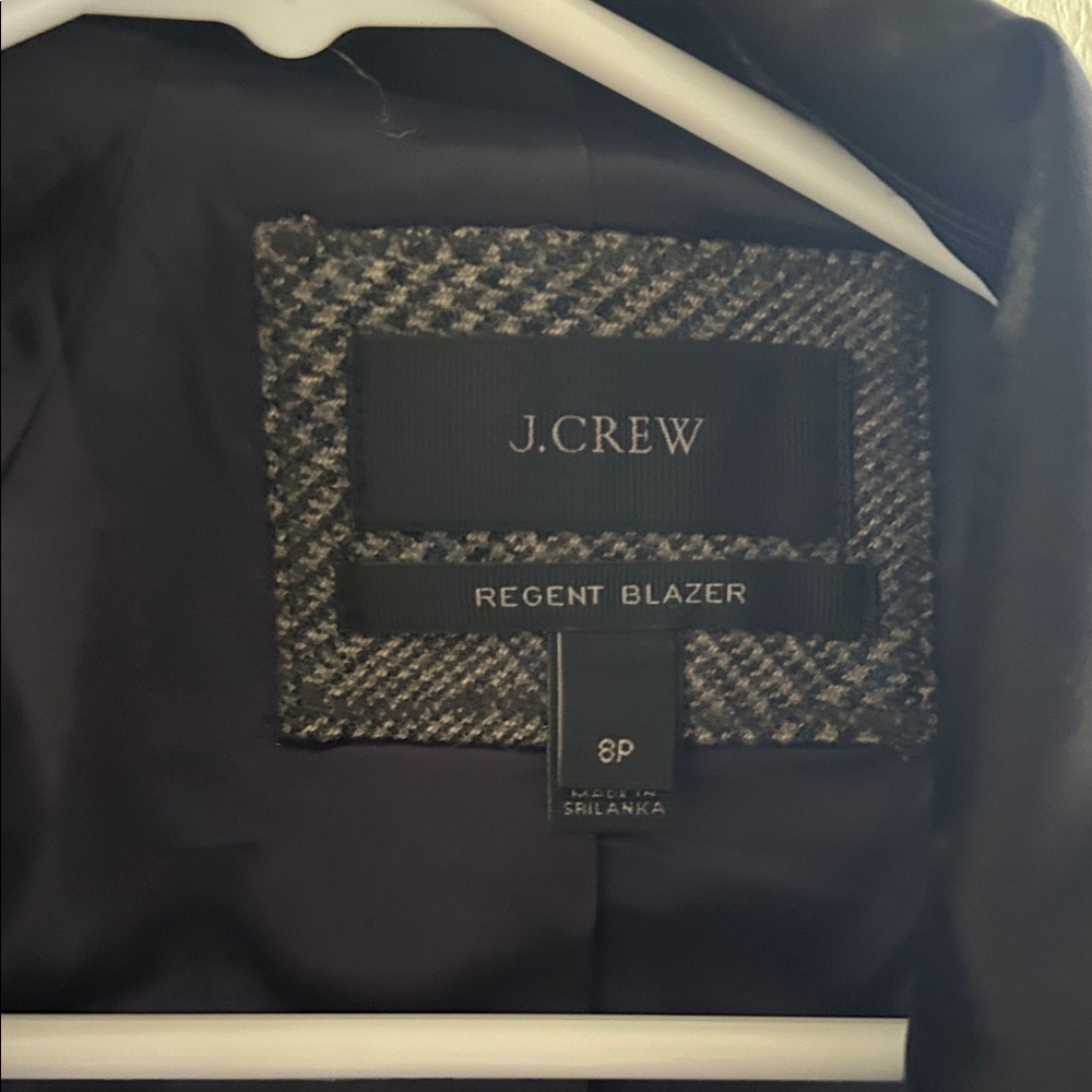 J. Crew Charcoal Women’s Blazer 8P - Picture 4 of 5